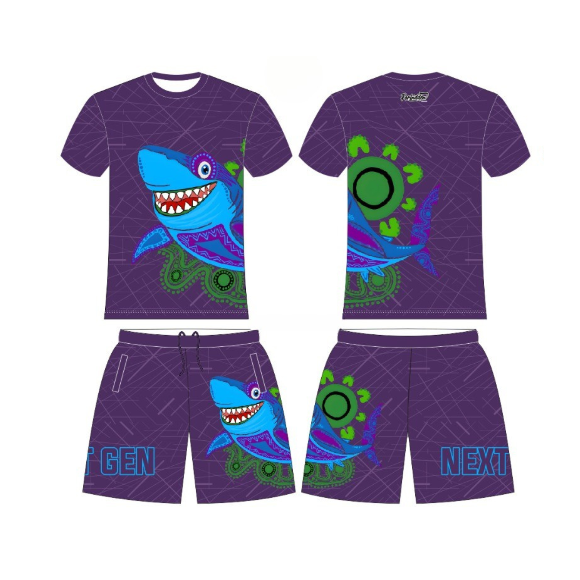 Barlu (Sea Hunter) - Barlu rules the deep with silent strength. Endurance is in every move.